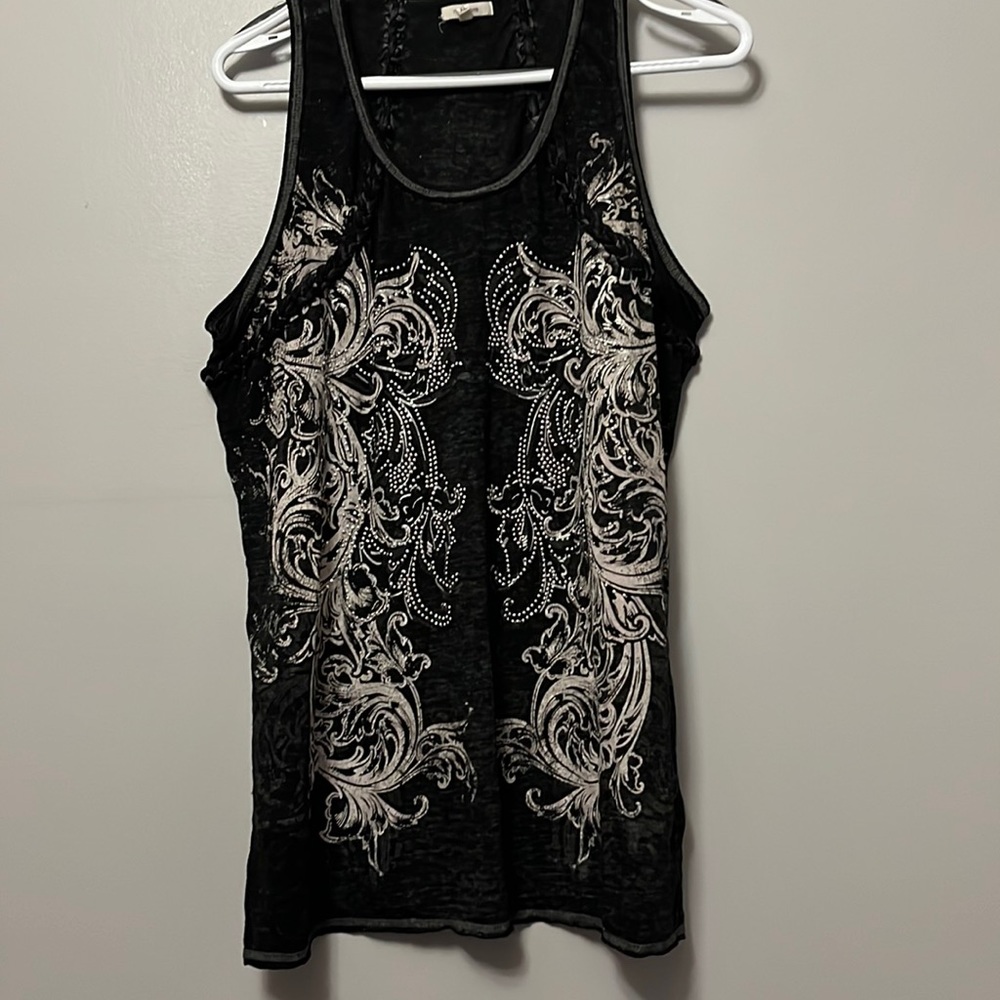 Maurices Muscle Style Tank Bling accents